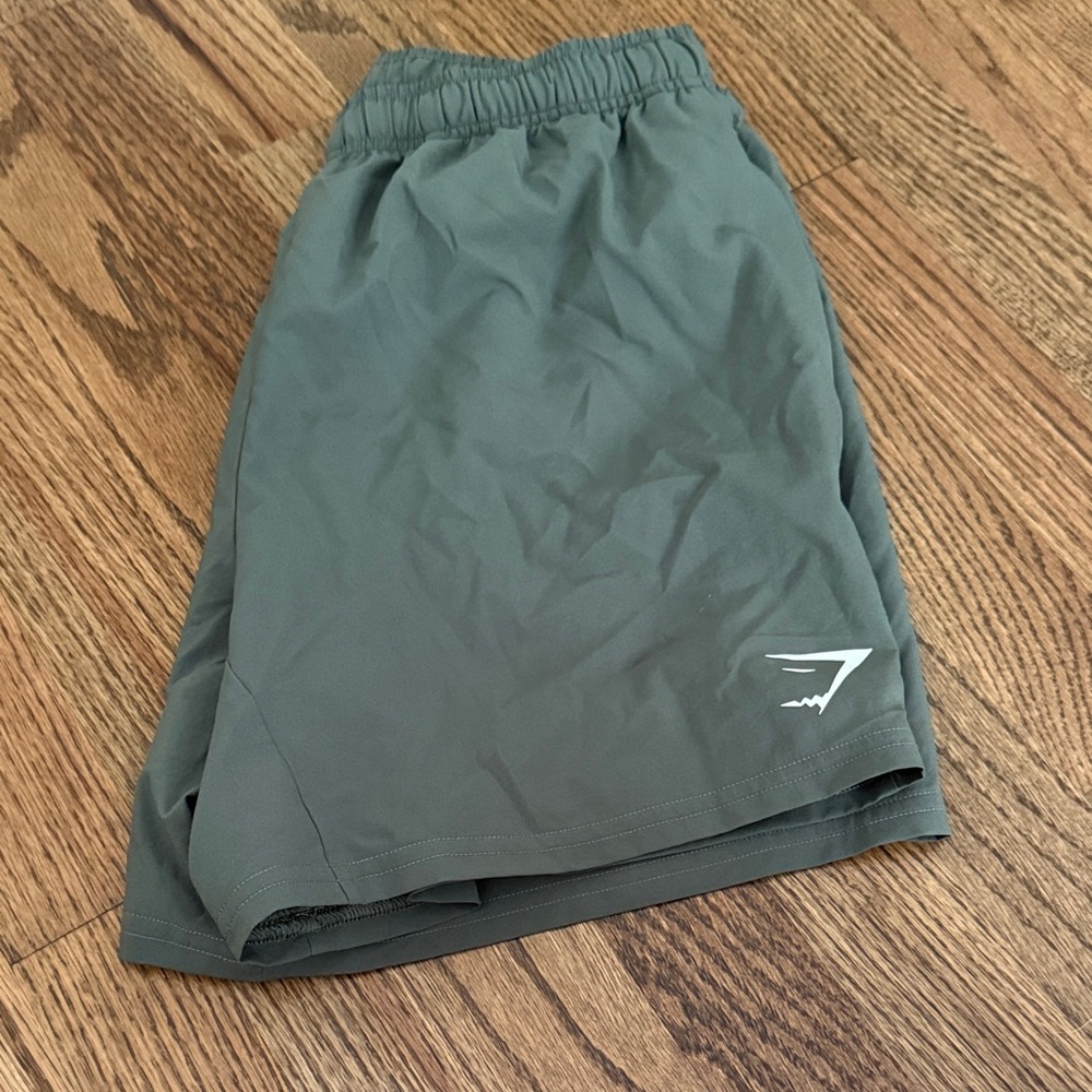 Gymshark Olive Athletic Shorts